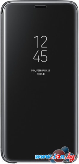 Чехол Samsung Clear View Standing Cover для Samsung Galaxy S9 Plus (черный) в Гомеле