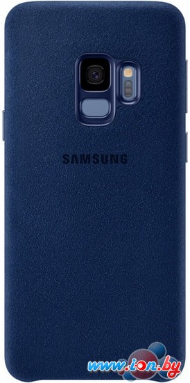 Чехол Samsung Alcantara Cover для Samsung Galaxy S9 (синий) в Витебске