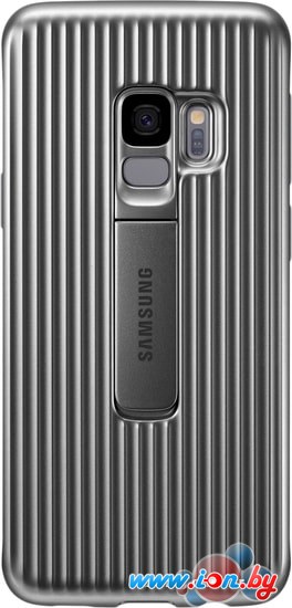 Чехол Samsung Protective Standing Cover для Samsung Galaxy S9 (серебристый) в Гомеле