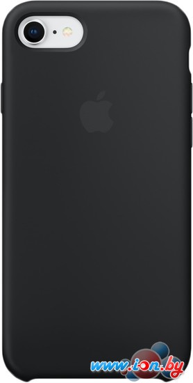 Чехол Apple Silicone Case для iPhone 8 / 7 Black в Гомеле