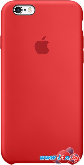 Чехол Apple Silicone Case для iPhone 6 / 6s Red в Бресте