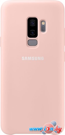 Чехол Samsung Silicone Cover для Samsung Galaxy S9 Plus (розовый) в Гомеле
