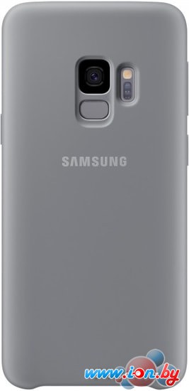 Чехол Samsung Silicone Cover для Samsung Galaxy S9 (серый) в Гомеле