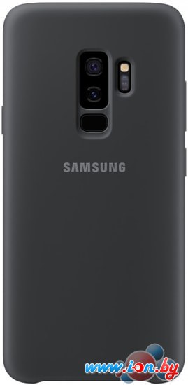 Чехол Samsung Silicone Cover для Samsung Galaxy S9 Plus (черный) в Витебске