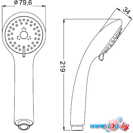 Душевая лейка IDDIS A11031 в Витебске