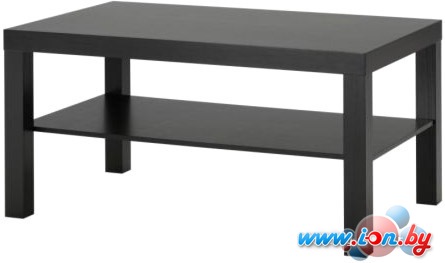 Журнальный столик Ikea Лакк (черный/коричневый) 703.985.82 в Витебске