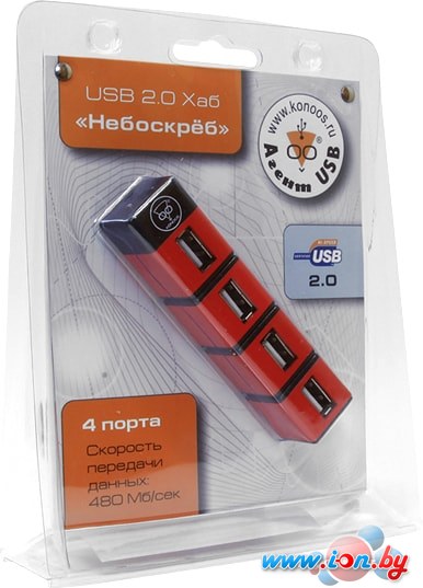 USB-хаб Konoos UK-05 Небоскреб в Витебске