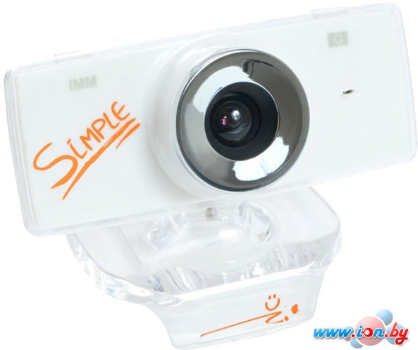Web камера CBR Simple S3 (белый) в Гродно