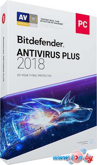 Антивирус Bitdefender Antivirus Plus 2018 Home (10 ПК, 1 год, ключ) в Бресте