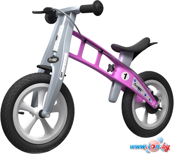 Беговел FirstBIKE Street с тормозом (розовый) в Могилёве