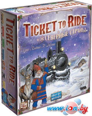 Настольная игра Мир Хобби Ticket To Ride: Северные страны в Бресте