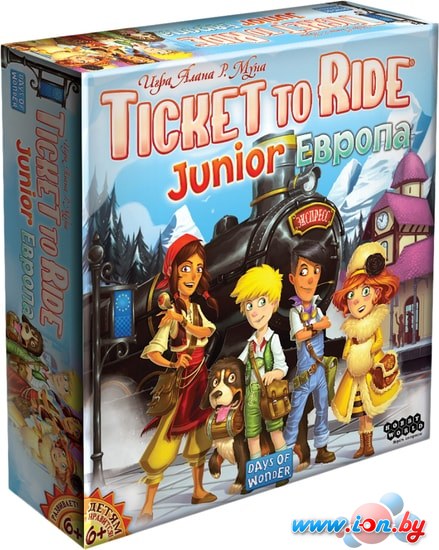 Настольная игра Мир Хобби Ticket to Ride Junior. Европа в Минске