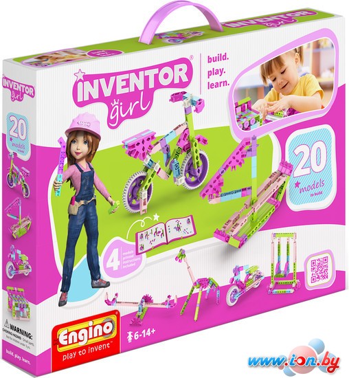 Конструктор Engino Inventor Girls IG20 Набор из 20 моделей в Могилёве