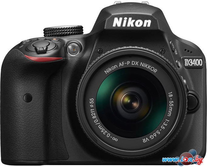 Фотоаппарат Nikon D3400 Kit AF-P 18-55mm VR (черный) в Бресте