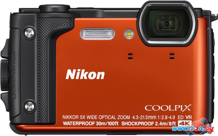 Фотоаппарат Nikon Coolpix W300 (красный) в Витебске