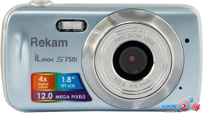 Фотоаппарат Rekam iLook S750i (серый металлик) в Гомеле