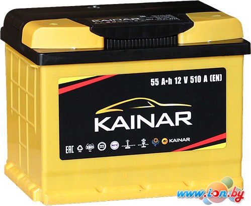 Автомобильный аккумулятор Kainar R (55 А·ч) в Бресте