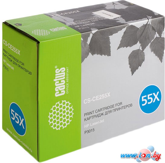 Картридж CACTUS CS-CE255XS (аналог HP 55X (CE255X)) в Могилёве