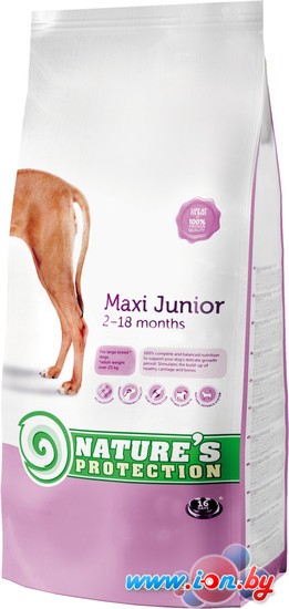 Корм для собак Natures Protection dog Maxi Junior 18 кг в Гродно