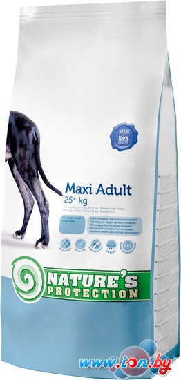 Корм для собак Natures Protection dog Maxi Adult 12 кг в Могилёве