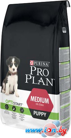 Корм для собак Pro Plan Puppy Medium Optistart 12 кг в Могилёве