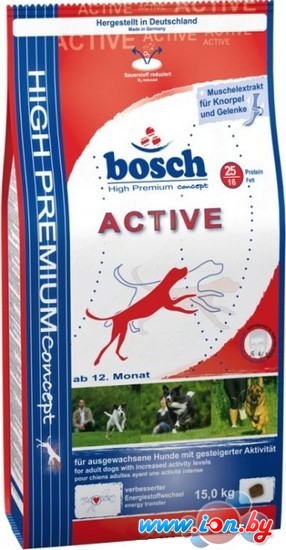 Корм для собак Bosch Active 15 кг в Минске