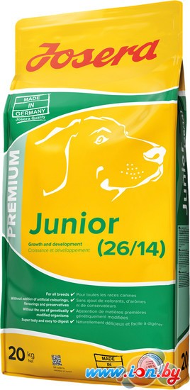 Корм для собак Josera Junior (26/14) 20 кг в Витебске