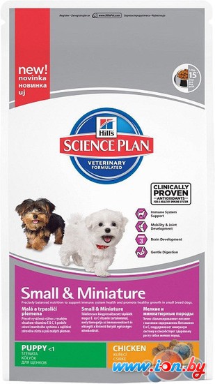 Корм для собак Hills Science Plan Puppy Small & Miniature 1.5 кг в Гомеле