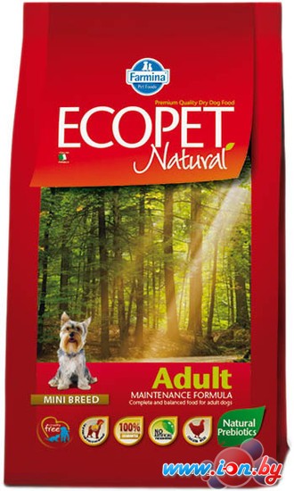 Корм для собак Farmina Ecopet Natural Adult Mini 12 кг в Гомеле