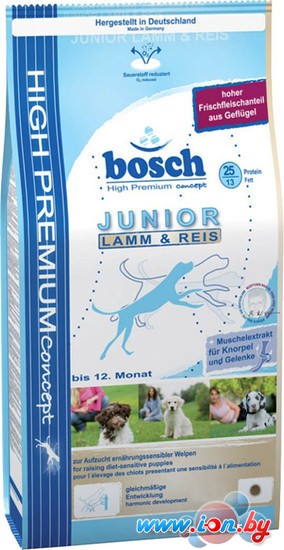 Корм для собак Bosch Junior Lamb & Rice 1 кг в Гомеле