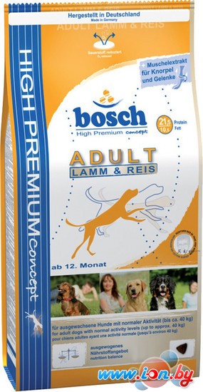 Корм для собак Bosch Adult Lamb & Rice 3 кг в Могилёве