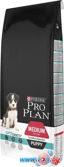 Корм для собак Pro Plan Puppy Medium Sensitive Digestion 12 кг в Могилёве