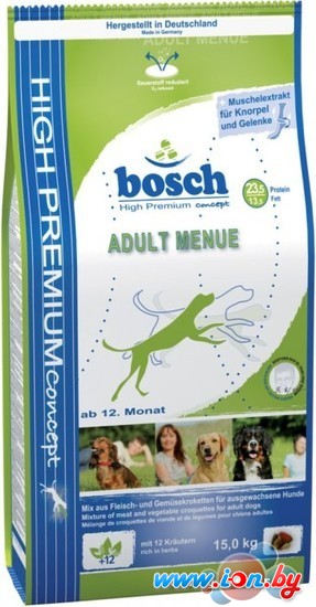 Корм для собак Bosch Adult Menue 15 кг в Гомеле