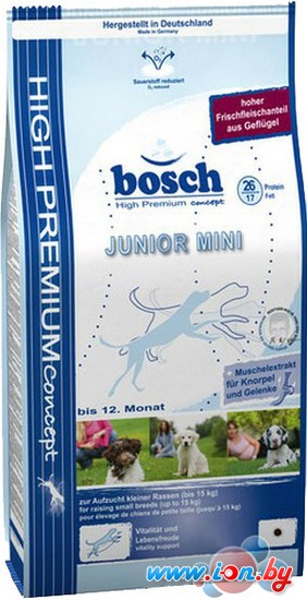 Корм для собак Bosch Junior Mini 1 кг в Могилёве