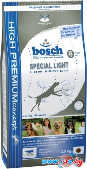 Корм для собак Bosch Special Light 2.5 кг в Гомеле