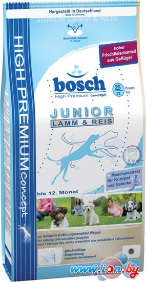 Корм для собак Bosch Junior Lamb & Rice 3 кг в Гродно