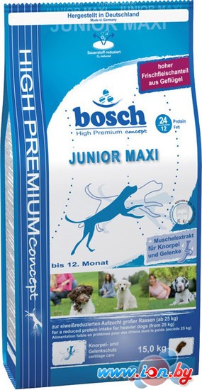 Корм для собак Bosch Junior Maxi 15 кг в Могилёве