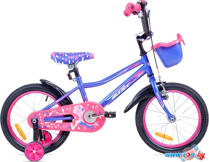 Детский велосипед AIST Wiki 16 (фиолетовый, 2016) в Гомеле