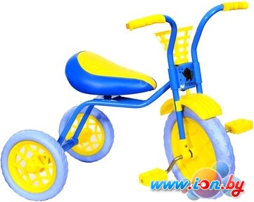 Детский велосипед Самокатыч Зубренок (желтый/голубой) в Гомеле
