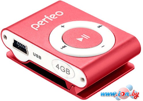 MP3 плеер Perfeo VI-M001-4GB Music Clip Titanium Inkiness в Витебске