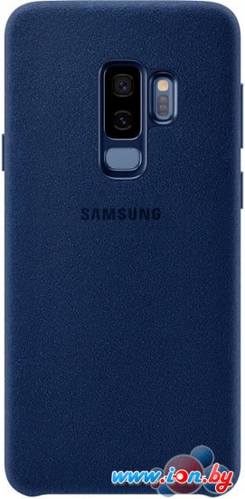 Чехол Samsung Alcantara Cover для Samsung Galaxy S9 Plus (синий) в Гродно