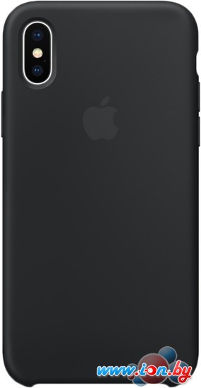 Чехол Apple Silicone Case для iPhone X Black в Витебске