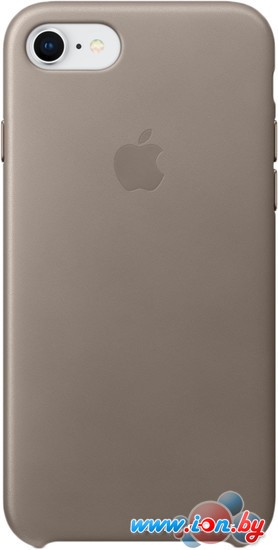 Чехол Apple Leather Case для iPhone 8 / 7 Taupe в Витебске