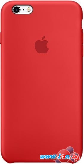 Чехол Apple Silicone Case для iPhone 6 Plus/6s Plus Red в Могилёве