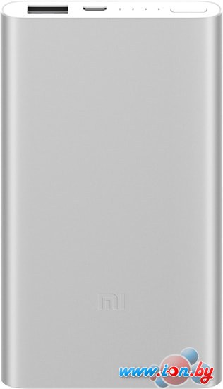 Портативное зарядное устройство Xiaomi Mi Power Bank 2 5000mAh (серебристый) в Гомеле