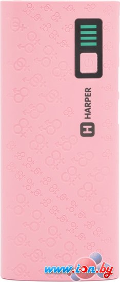 Портативное зарядное устройство Harper PB-10007 (розовый) в Бресте