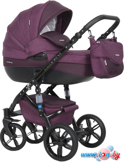 Универсальная коляска Riko Brano Natural (2 в 1, purple) в Могилёве