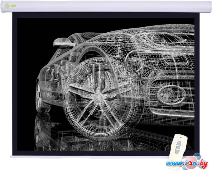 Проекционный экран CACTUS Motoscreen CS-PSM-150x150 в Бресте