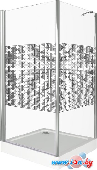 Душевой уголок Good Door Fantasy CR 100x100 (прозрачное с рисунком/хром) в Гомеле