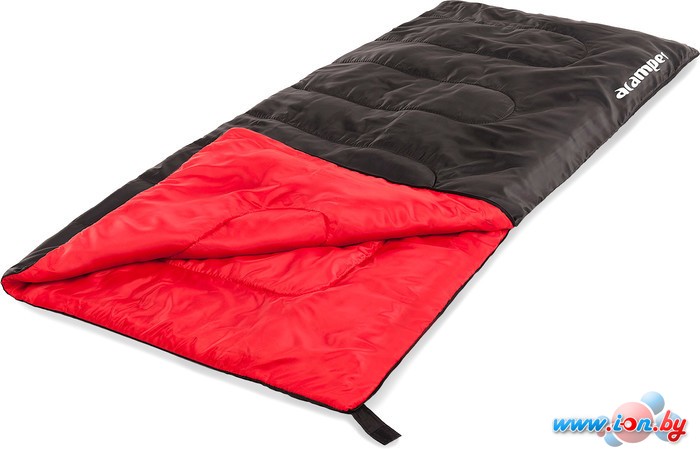 Спальный мешок Acamper Одеяло 300г/м2 (черный/красный) в Могилёве